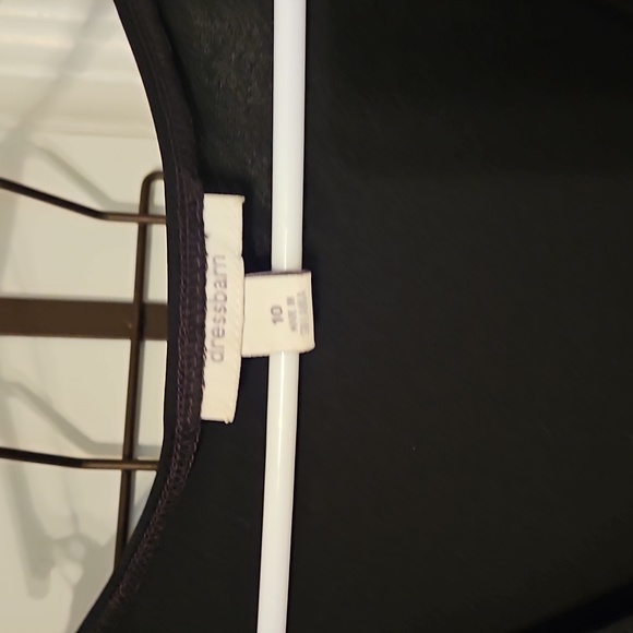 Sexy Faux Wrap Black Dress - Picture 4 of 12